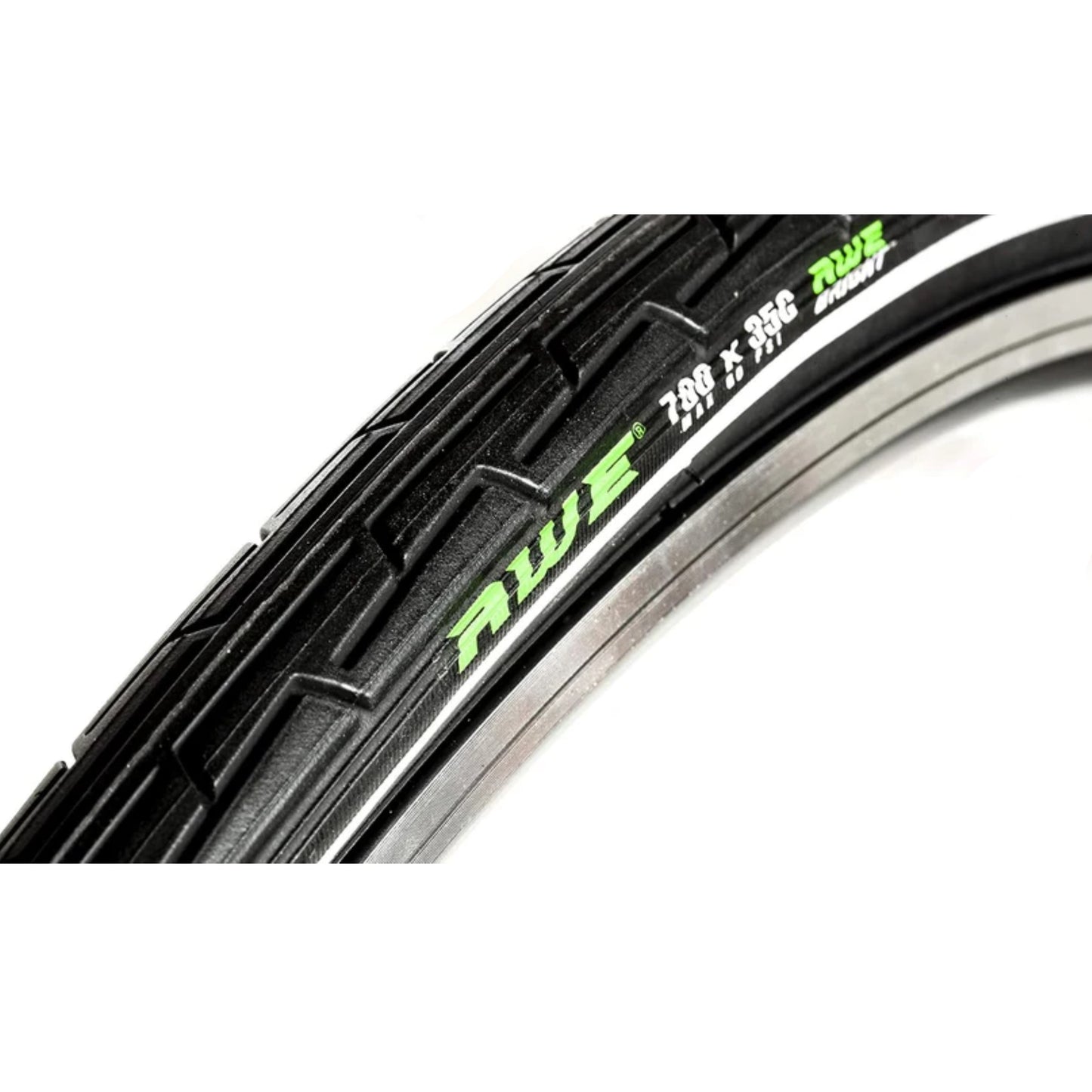 Awe High Visibility Reflective 700 x 35C Puncture Protection Road Bike Tyre