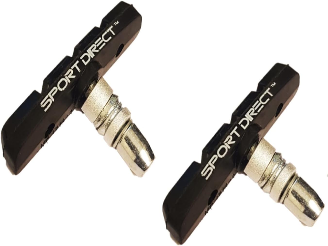 Sport Direct 70mm V Bike Brake Blocks Pads Black