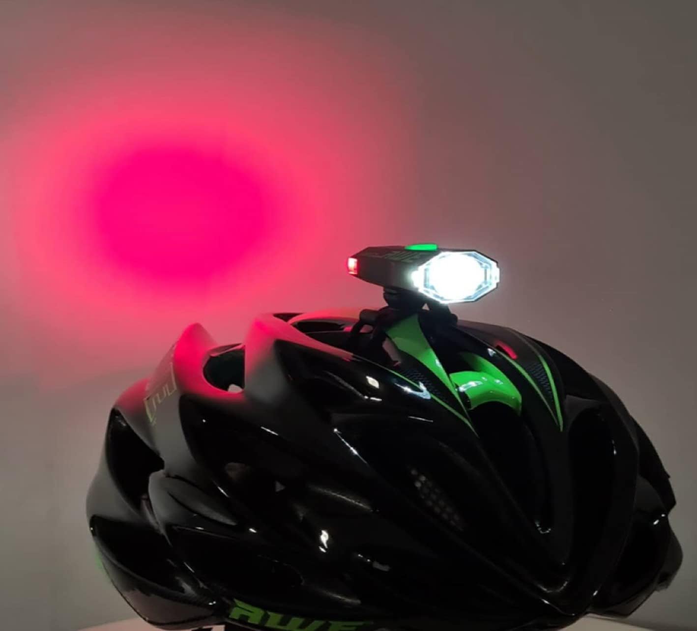 Awe 180 Lumens 2 x LED's USB Rechargeable Bike Helmet Light 360º Visibility