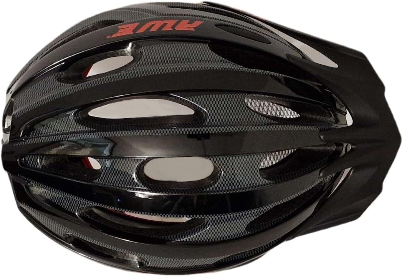 AweAir In Mould Adult Bike Helmet Medium 55-58cm Black/Carbon/Red