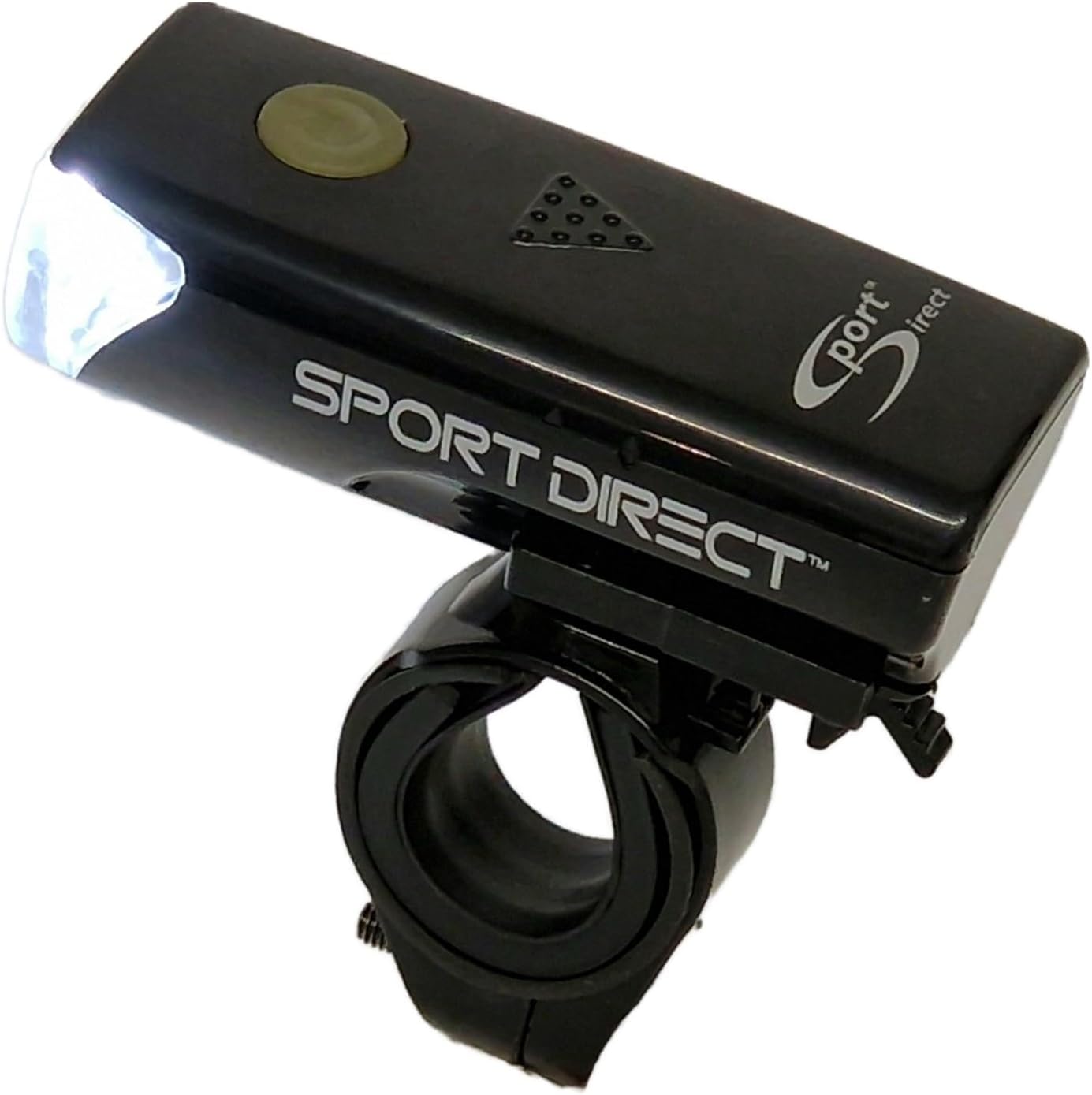 Sport Direct Mega White LED 20 Lumens Battery Front Bike Light