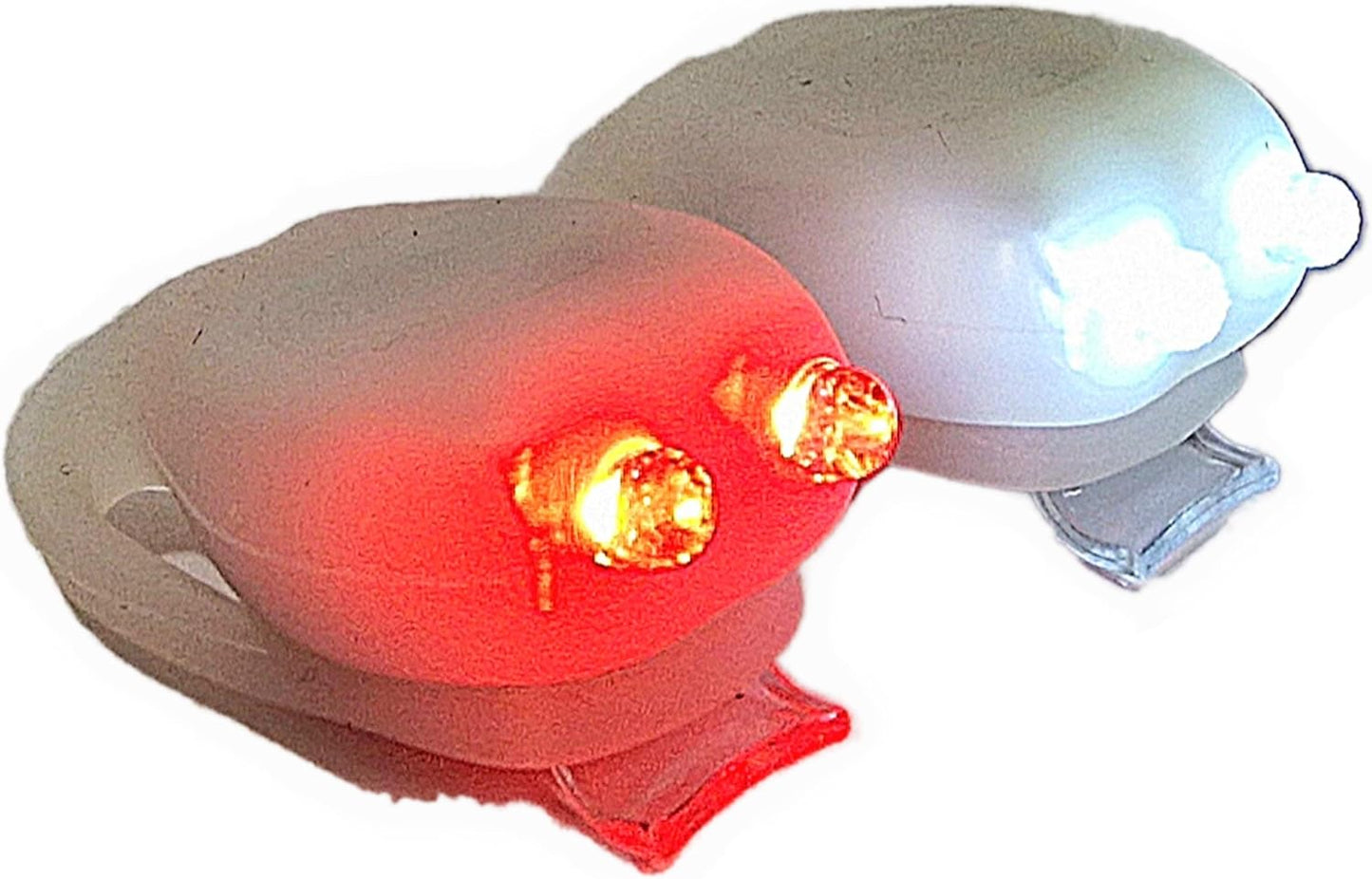 Sport Direct Mega Mini 2 x 2 LED Battery Silicone Bike Light Set