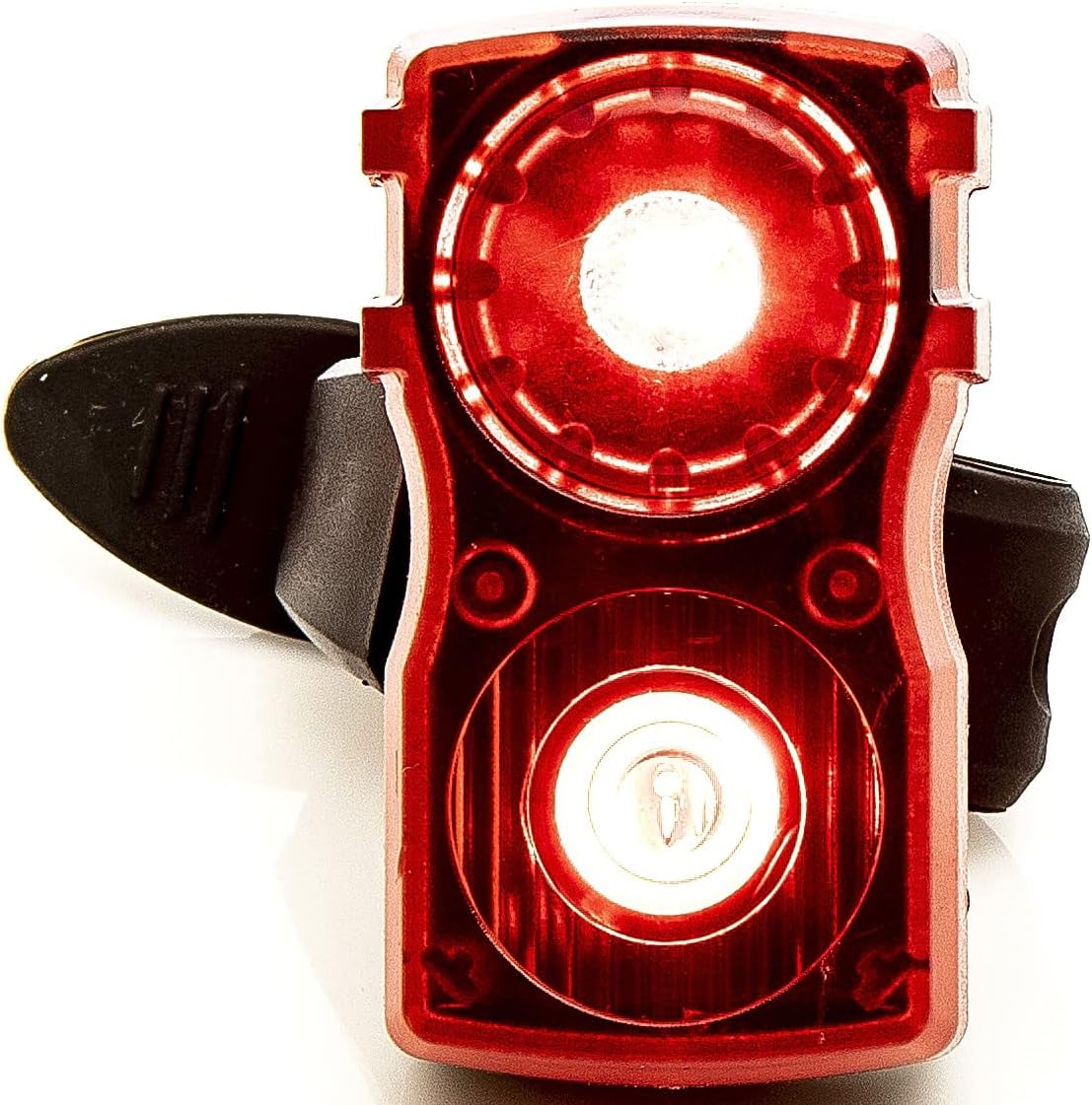 Awe Flash 40 Lumens 2 x 0.5W Red LEDs USB Rechargeable Bike Rear Light