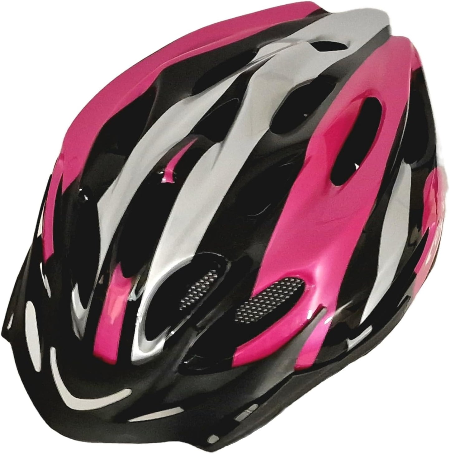 Sport Direct 22 Vent Adult Bike Helmet Medium 55-58cm Pink/Black/Silver