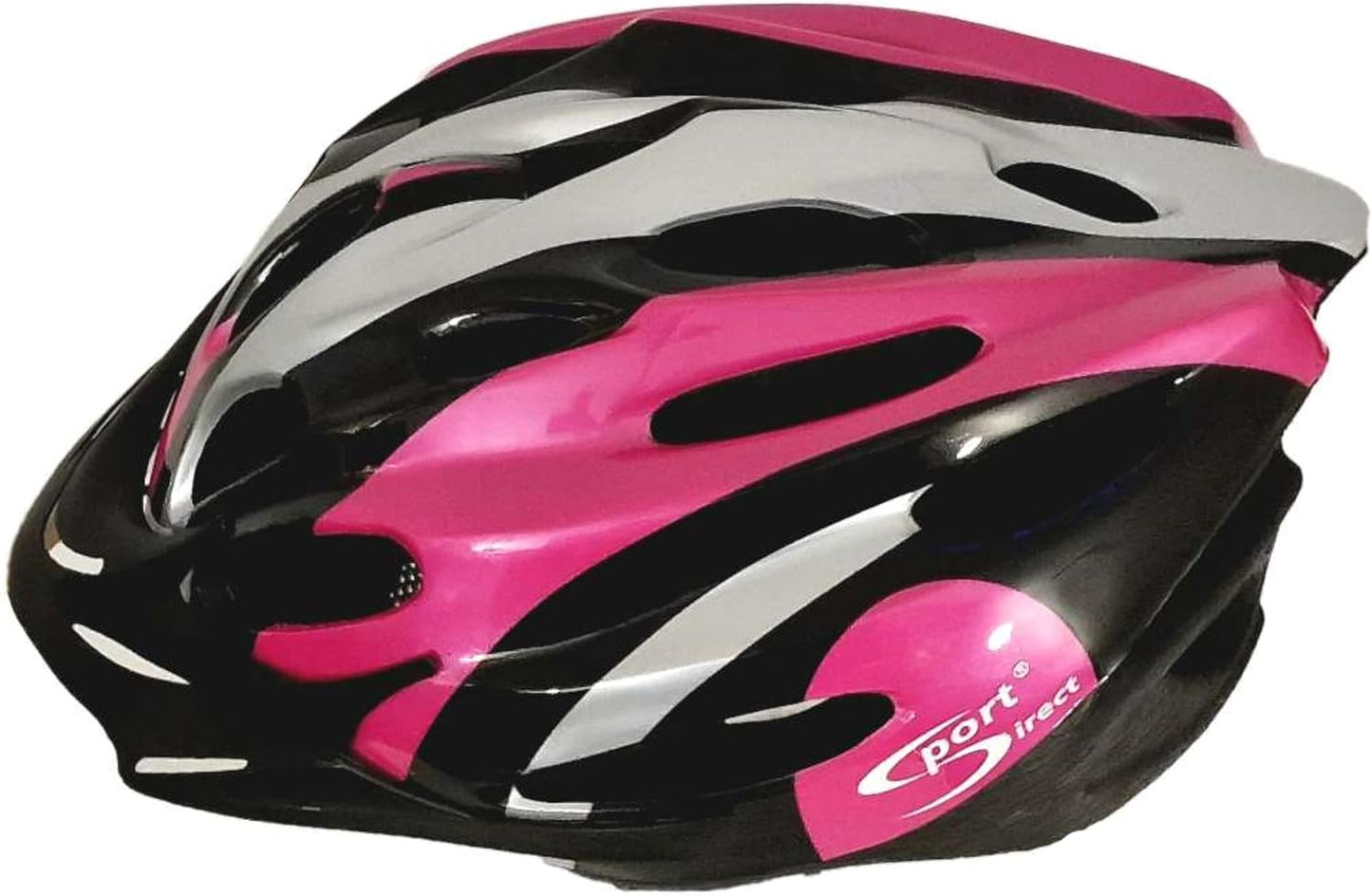 Sport Direct 22 Vent Adult Bike Helmet Medium 55-58cm Pink/Black/Silver