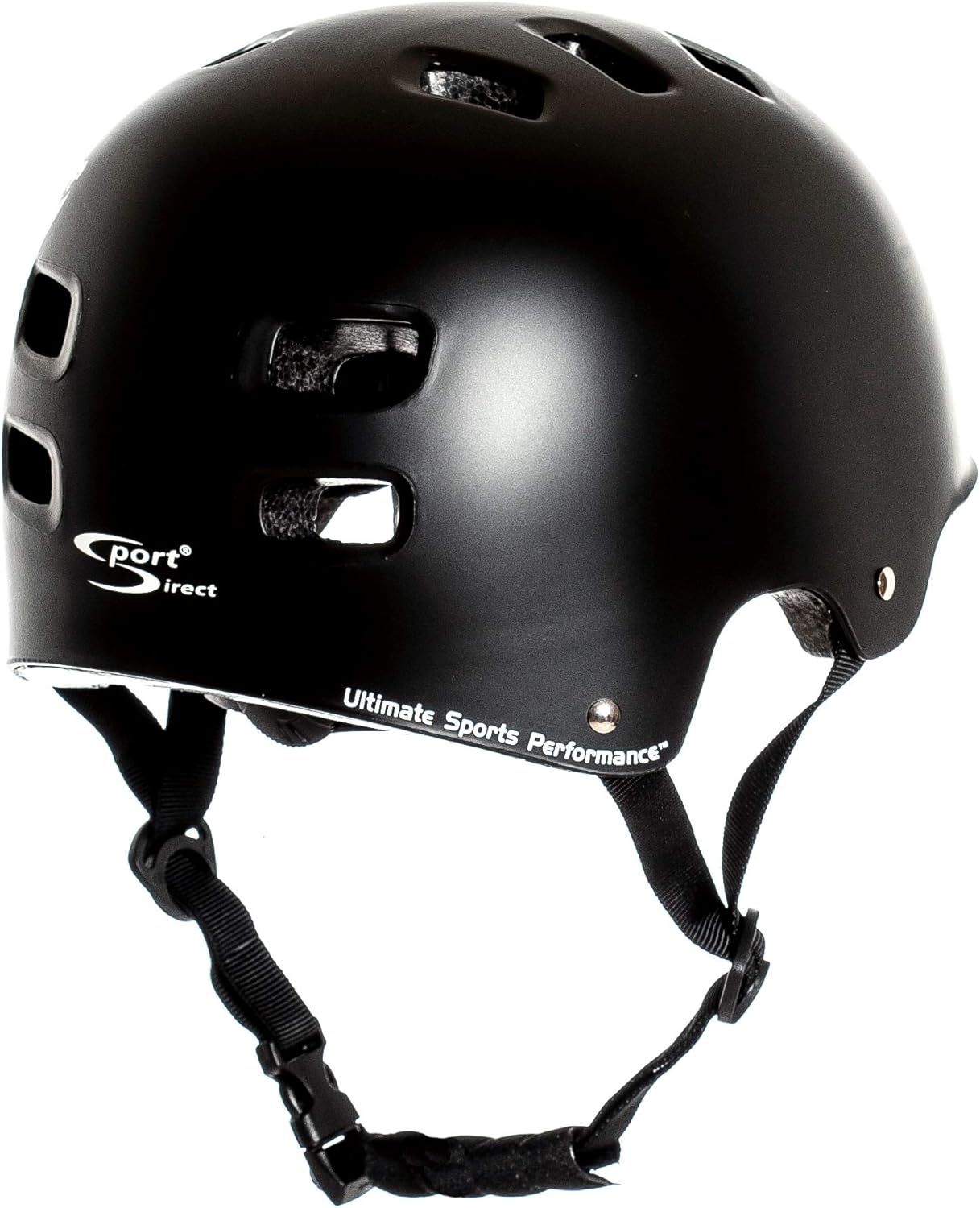 Sport Direct Adult BMX/Skateboard/Scooter/Bike Helmet Medium 55-58cm Black