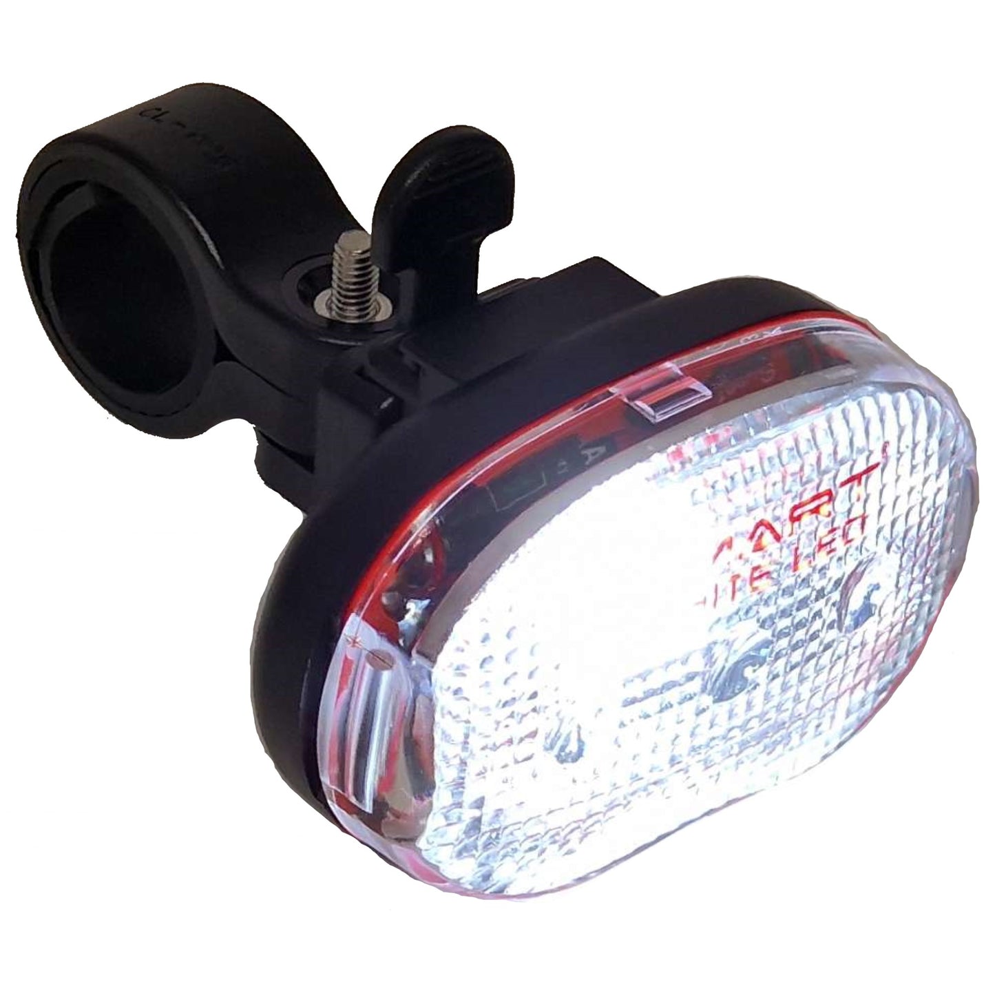 SMART 1 x Superbright White SMD LED 15 Lumens Battery Front Bike/Bicycle Light