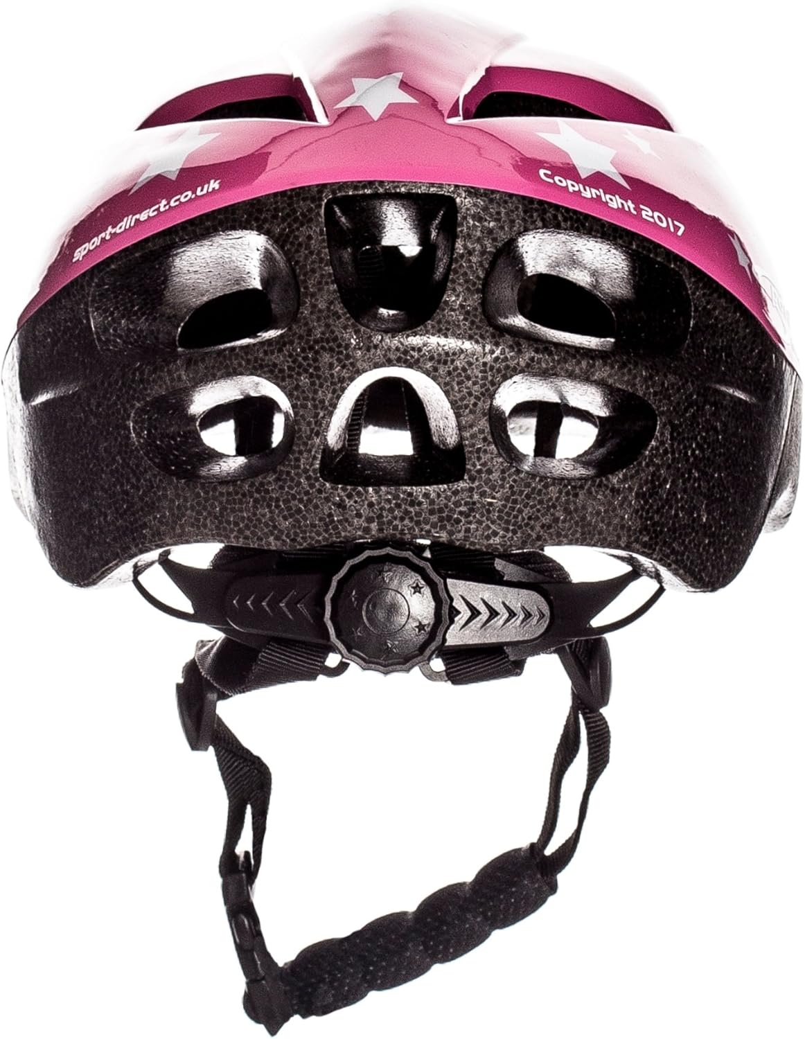 Sport Direct "Pink Star" Pink Kids Bike Helmet Extra Small 48-52cm