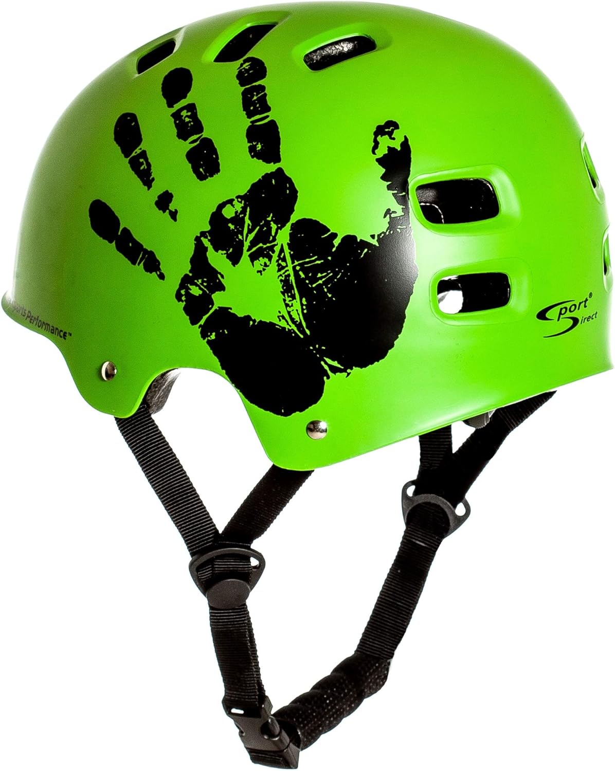 Sport Direct Adult BMX/Skateboard/Scooter/Bike Helmet Medium 55-58cm Green
