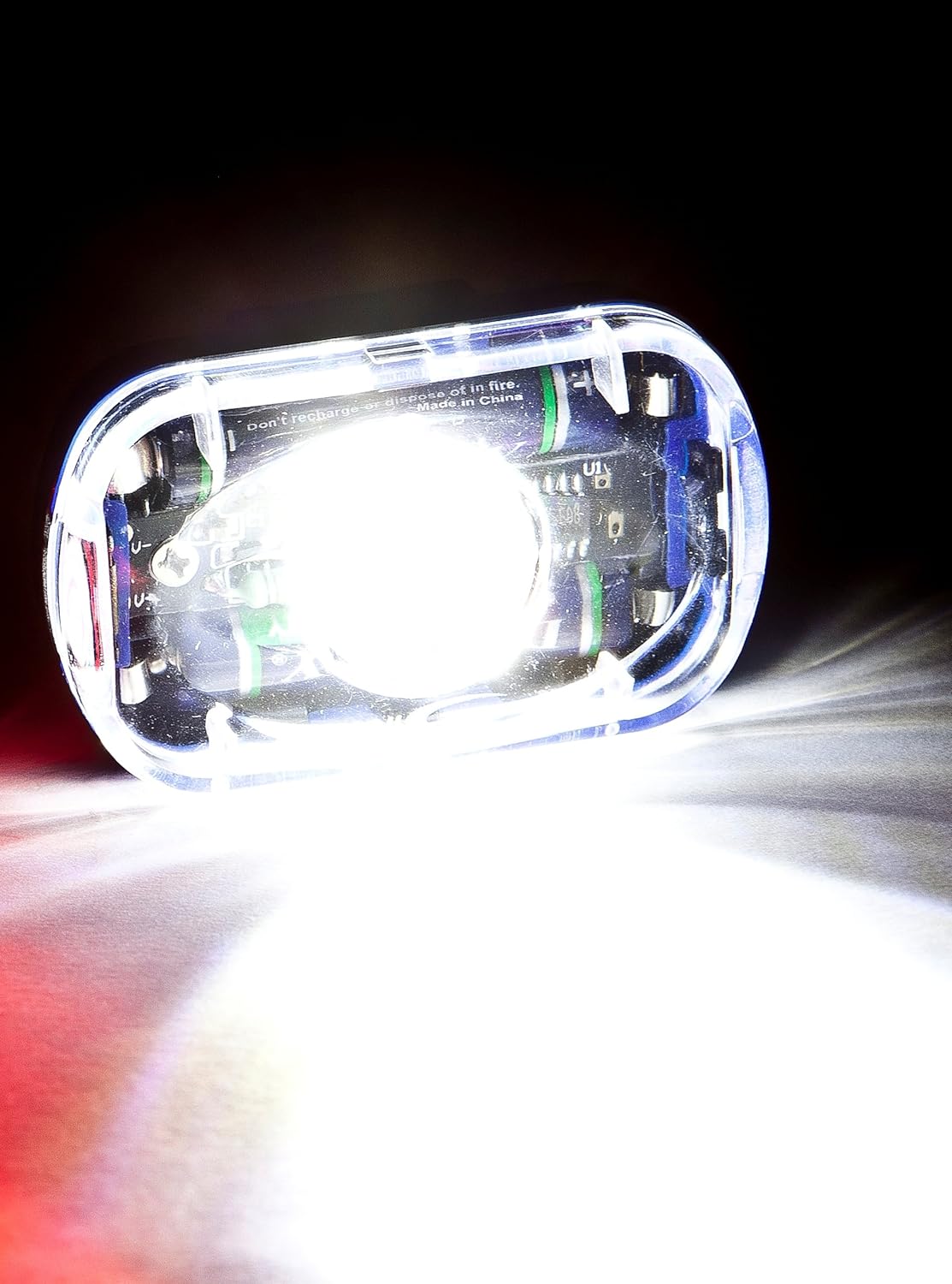 Sport Direct Mega Watt 20 Lumens 1 x 0.5W LED Battery Front Bike Light