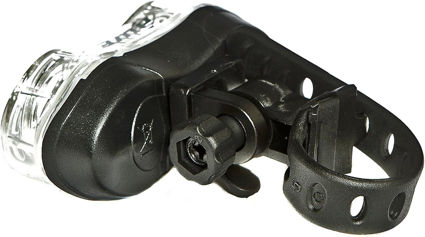 Awe Flash 40 Lumens 2 x 0.5W White LEDs Front Bike Light Inc; 2 x AAA Batts