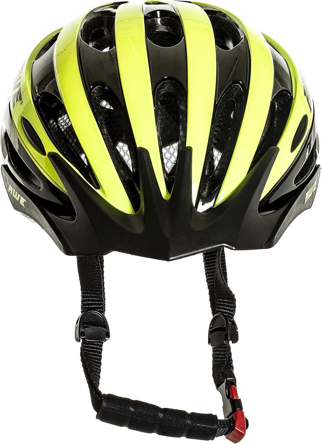 AweAir In Mould Adult Bike Helmet Medium 55-58cm Black/Neon
