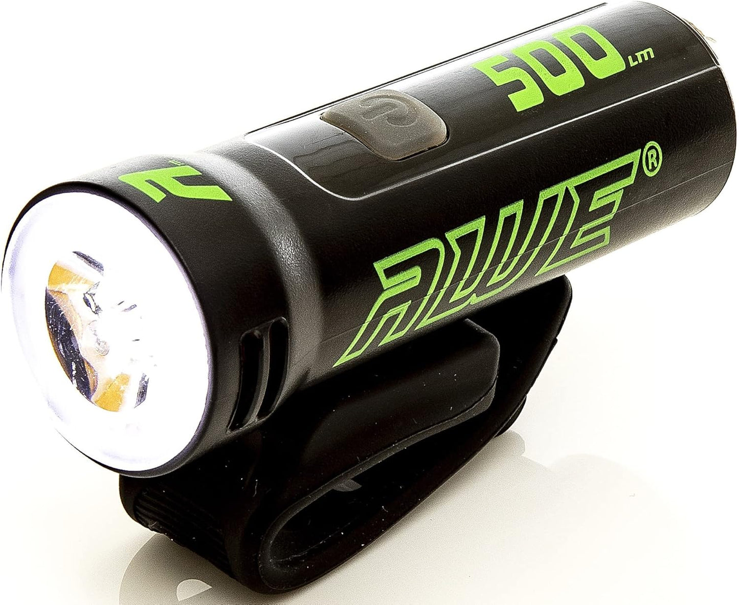 Awe Blast 500 Lumens USB Rechargeable LED Front Bike Light Black