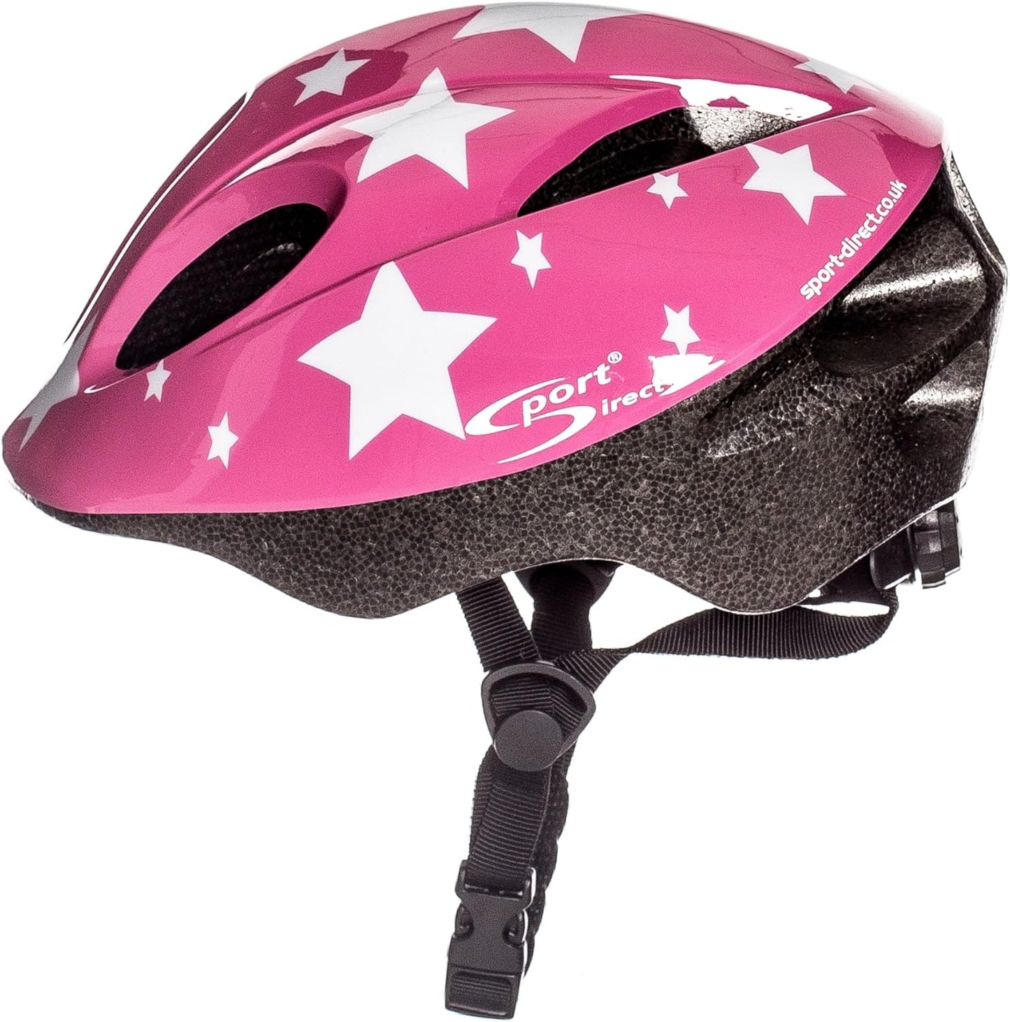 Sport Direct "Pink Star" Pink Kids Bike Helmet Extra Small 48-52cm