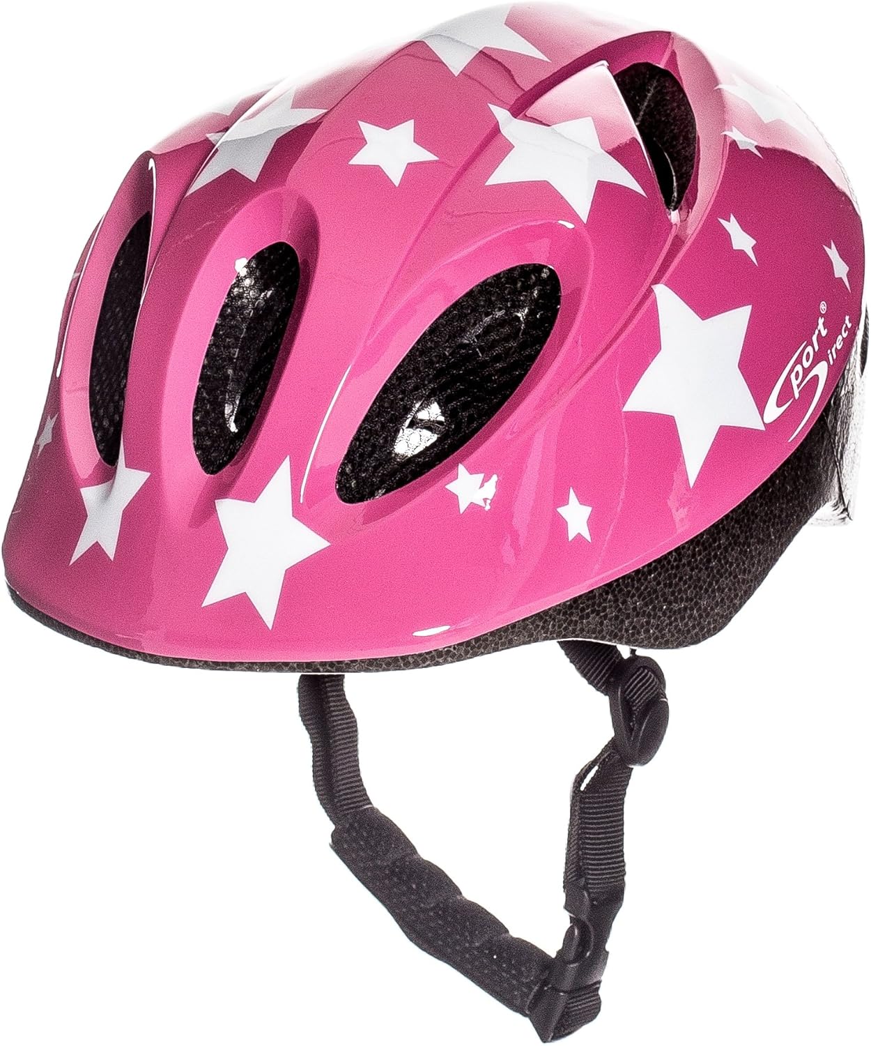 Sport Direct "Pink Star" Pink Kids Bike Helmet Extra Small 48-52cm