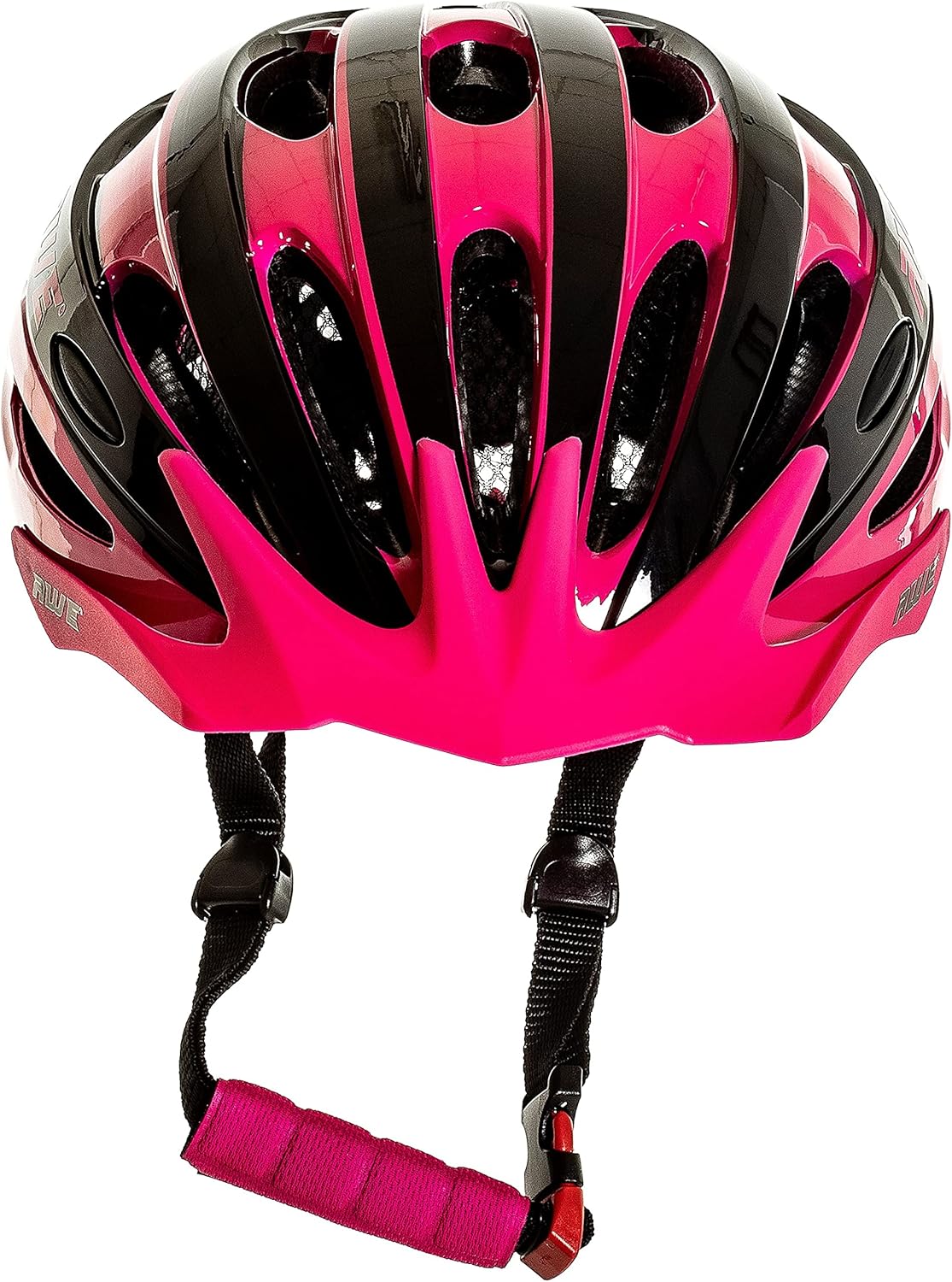 AweAir In Mould Adult Bike Helmet Medium 55-58cm Black/Pink