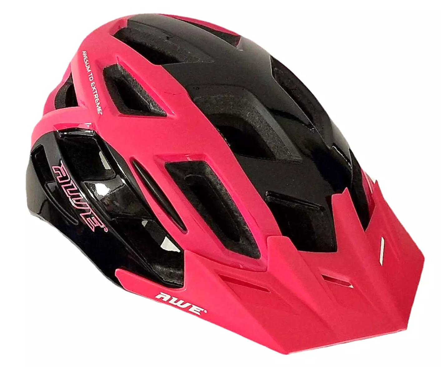 AweRide In Mould Adult Bike Helmet Medium 55-58cm Black/Pink