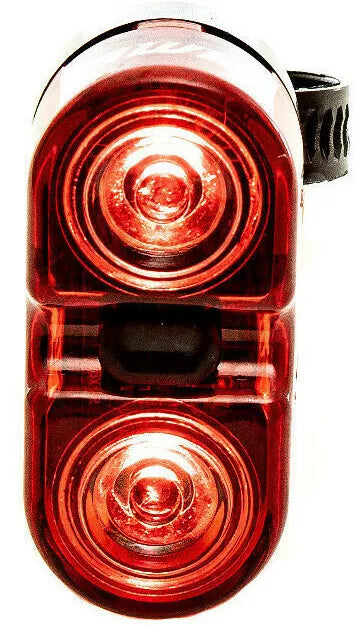 Awe Flash 40 Lumens 2 x 0.5w Red LED's Rear Bike Light Inc: 2 x AAA Batteries