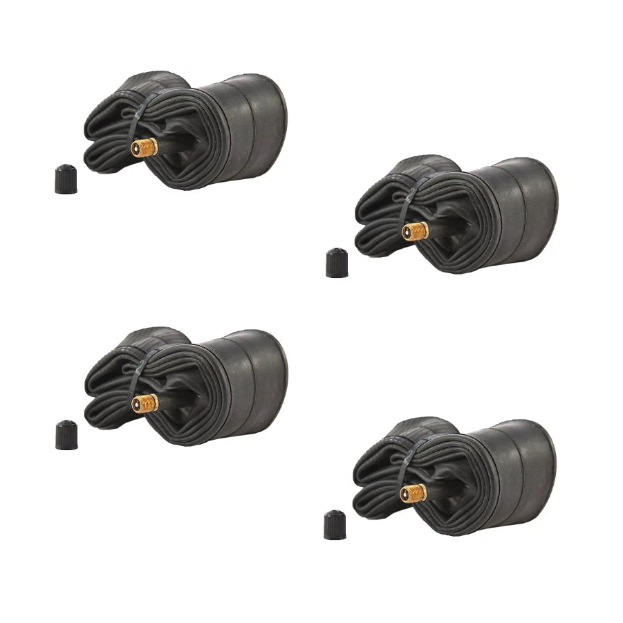 Aero Sport 4 x Butyl Rubber 12" x 1.75-2.125 Inner Tube 500%* Extra Ride Time Schrader Valve