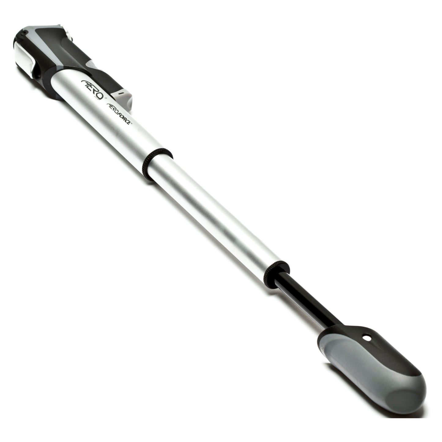 Aero Sport 120 PSI Alloy Telescopic Dual Valve Mini Bike/Bicycle Pump and Gauge