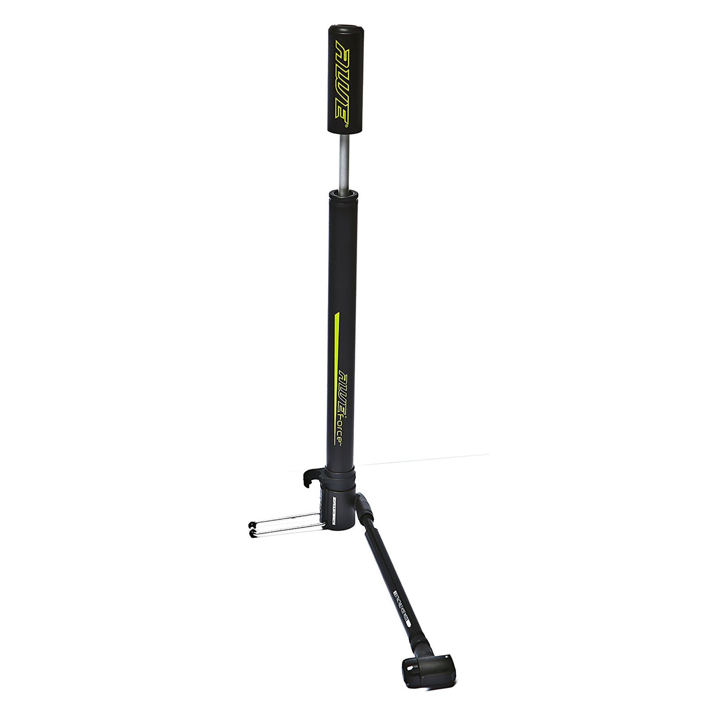 Awe 120 PSI Alloy Mini Floor Bike Pump Extractable Pump Connector Dual Valve