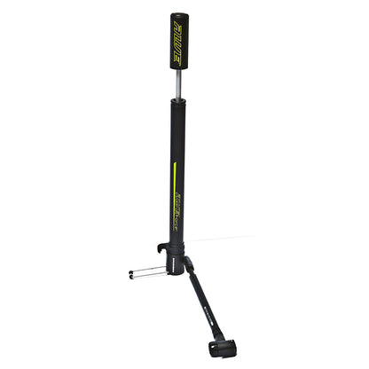 Awe 120 PSI Alloy Mini Floor Bike Pump Extractable Pump Connector Dual Valve