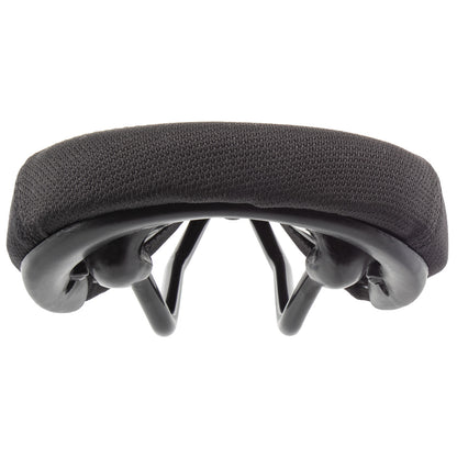 Abrasion Protection 137mm BMX/Freestyle Saddle Steel Rail - Black