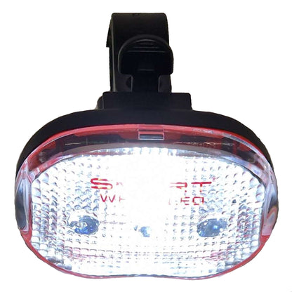 SMART 1 x Superbright White SMD LED 15 Lumens Battery Front Bike/Bicycle Light