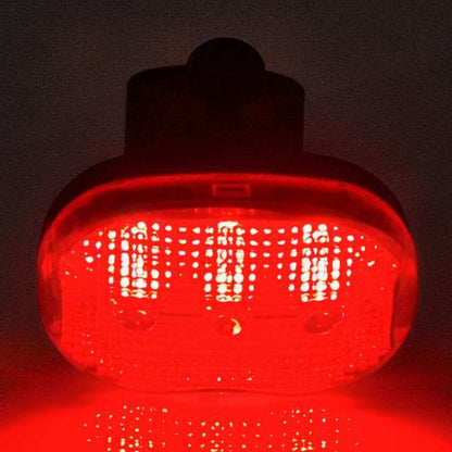 SMART 3 x Superbright Red SMD LED AAA Battery Rear Bike/Bicycle Light