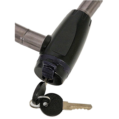 Armoured Steel Bike Cable Lock 800mm x 18mm with Keys