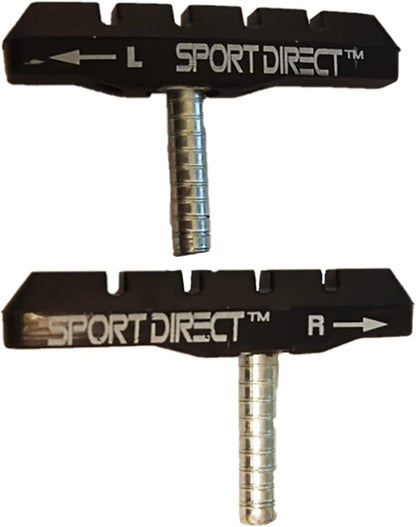 Sport Direct 72mm Cantilever Bike Brake Blocks/Pads Black