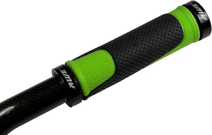 Awe AWEGrip™ Alloy BMX MTB Bike/Bicycle Handlebar Black/Green Locking Grips