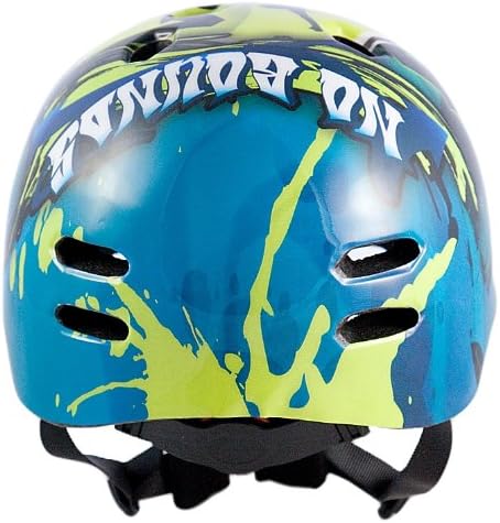 Sport Direct Adult BMX/Skateboard/Scooter/Bike Helmet Medium 55-58cm Blue/Green