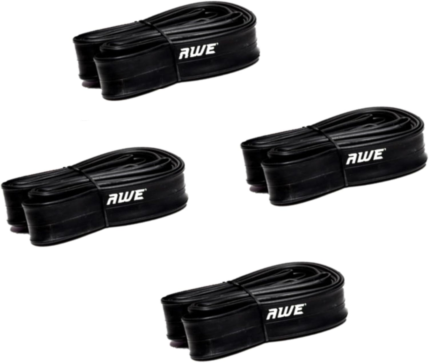 Awe 4 x Butyl Rubber 27.5" x 1.75-2.25 Inner Tube 500%* Extra Ride Time Schrader Valve