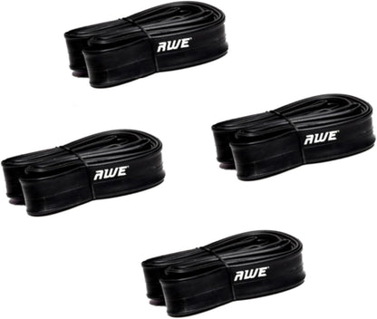 Awe 4 x Butyl Rubber 27.5" x 1.75-2.25 Inner Tube 500%* Extra Ride Time Schrader Valve