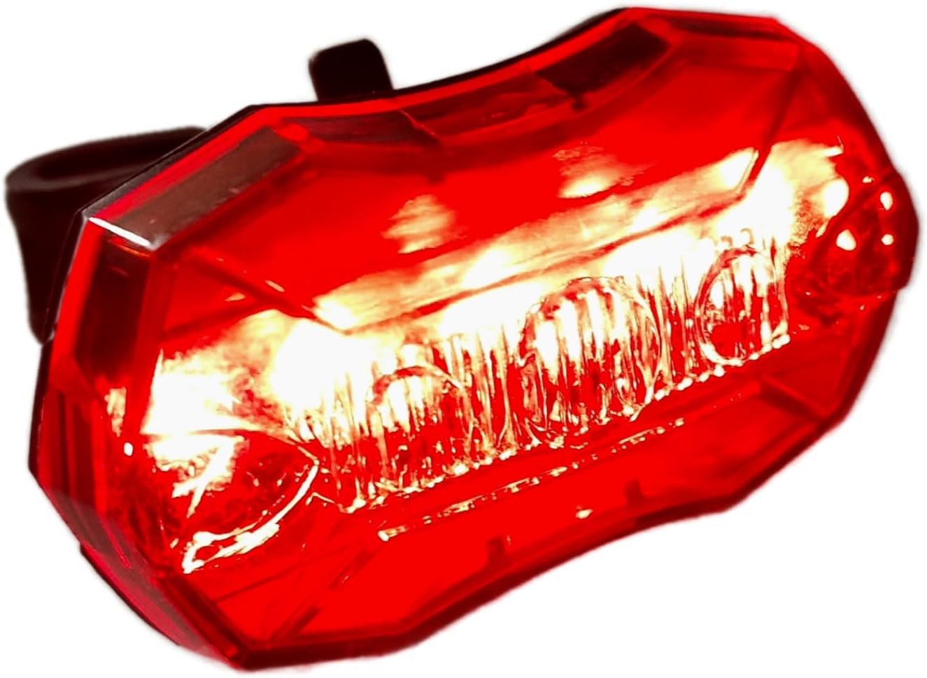 Awe Super Bright 5 x Red SMD LEDs Battery Rear Bike Light