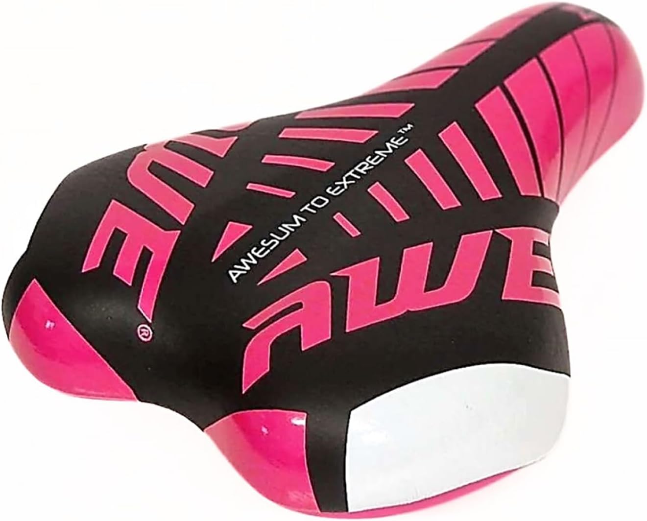 Awe KIDZ Polyurethane Childs Boys/Girls Bike/Bicycle Saddle Pink/Black