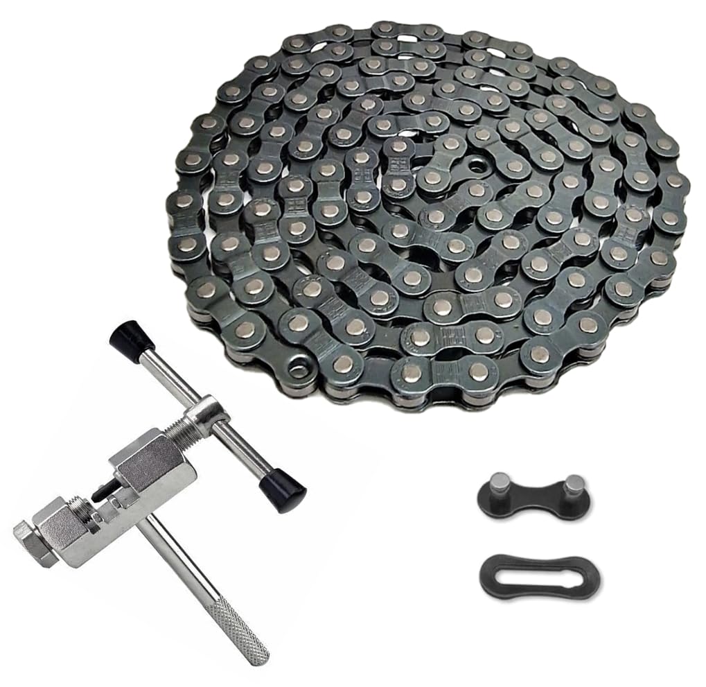 Sport Direct™ Bicycle/Bike MTB Chain 1/2 x 3/32 7-8 Speed with Chain Rivet Extractor Tool