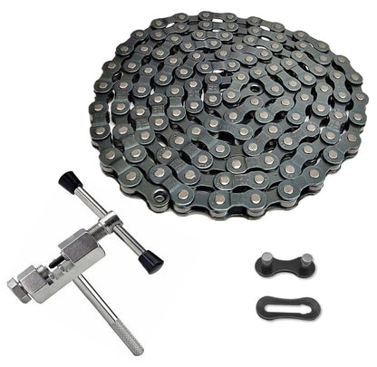 Sport Direct™ Bicycle/Bike MTB Chain 1/2 x 3/32 7-8 Speed with Chain Rivet Extractor Tool