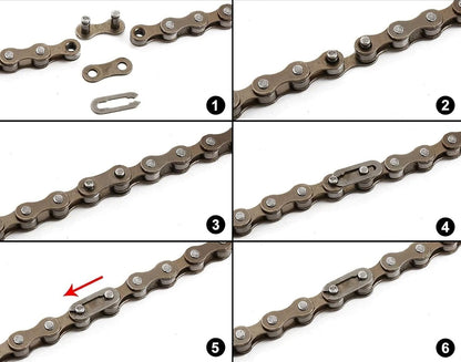Sport Direct™ 1-Speed 1/2” X 1/8” BMX Bike Chain 114 Links