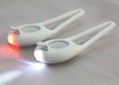Sport Direct Mega Mini 2 x 1 LED Battery Silicone Bike Light Set