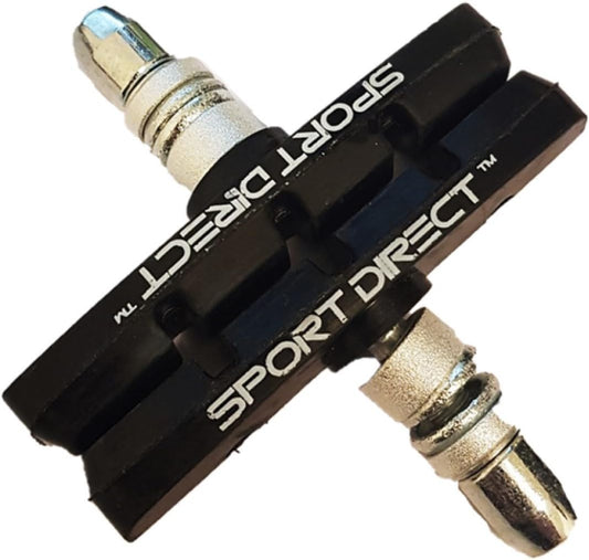 Sport Direct 70mm V Bike Brake Blocks Pads Black