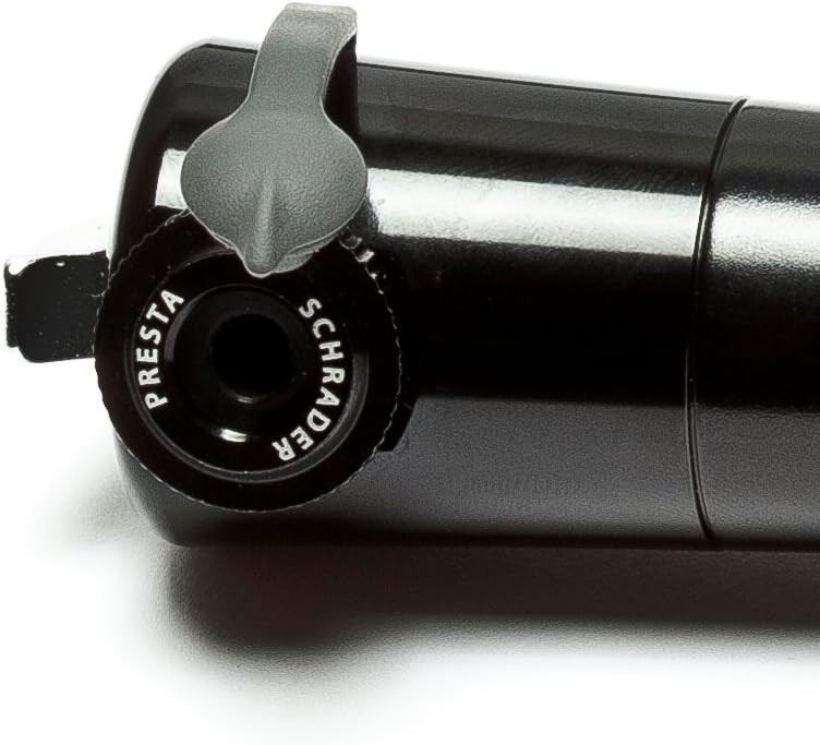 Awe 80 PSI CNC 6063 Alloy Mini Bike Pump Schrader/Presta Valve