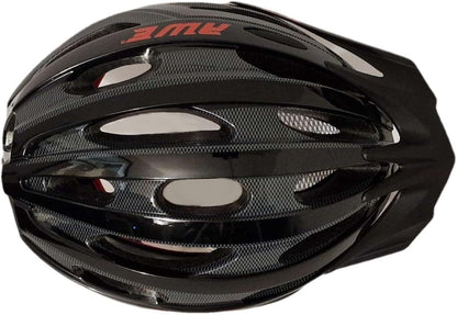 AweAir In Mould Adult Bike Helmet Medium 55-58cm Black/Carbon/Red
