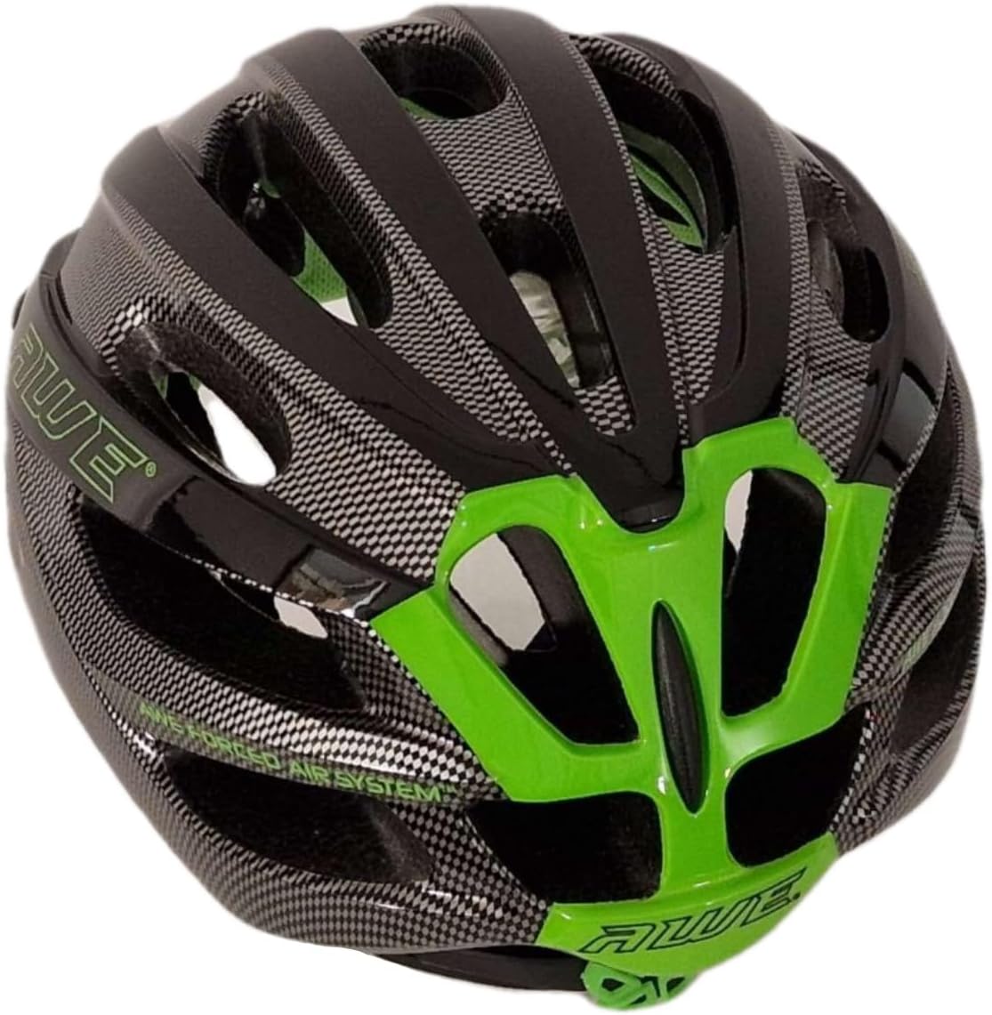AweSprint In Mould Adult Bike Helmet Large 58-61cm Black/Carbon/Green