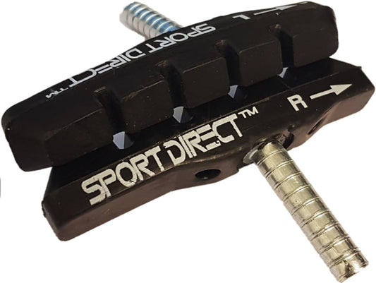 Sport Direct 72mm Cantilever Bike Brake Blocks/Pads Black
