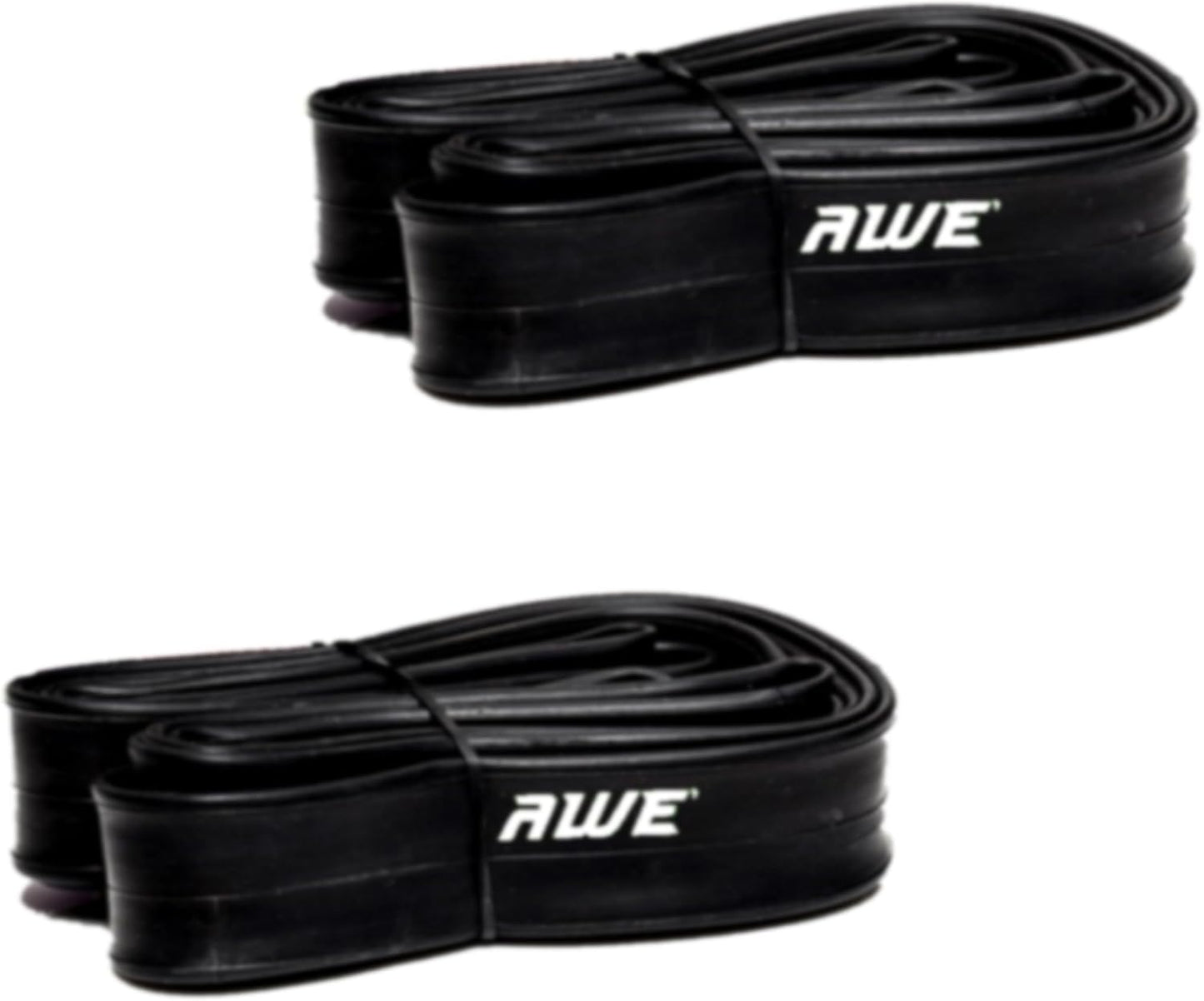 Awe 2 x AWERide Folding Tyres 24 x 1.95 cm MTB and 2 x AWE Inner Tubes 24" x 1.75-2.125 Schrader Valve