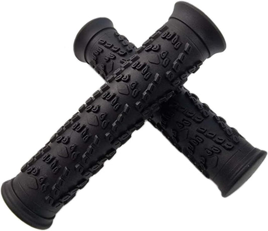 Sport Direct CT 125mm High Quality Rubber Non-Slip MTB/BMX Bike Grips Black