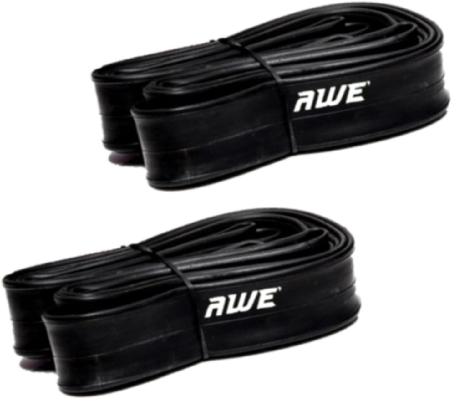 Awe 2 x AWERide Folding Tyres 27.5 x 2.20 cm MTB and 2 x AWE Inner Tubes 27.5" x 1.75-2.25 Schrader Valve