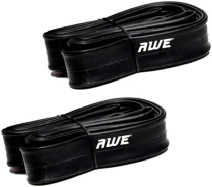 Awe 2 x AWERide Folding Tyres 27.5 x 2.20 cm MTB and 2 x AWE Inner Tubes 27.5" x 1.75-2.25 Schrader Valve